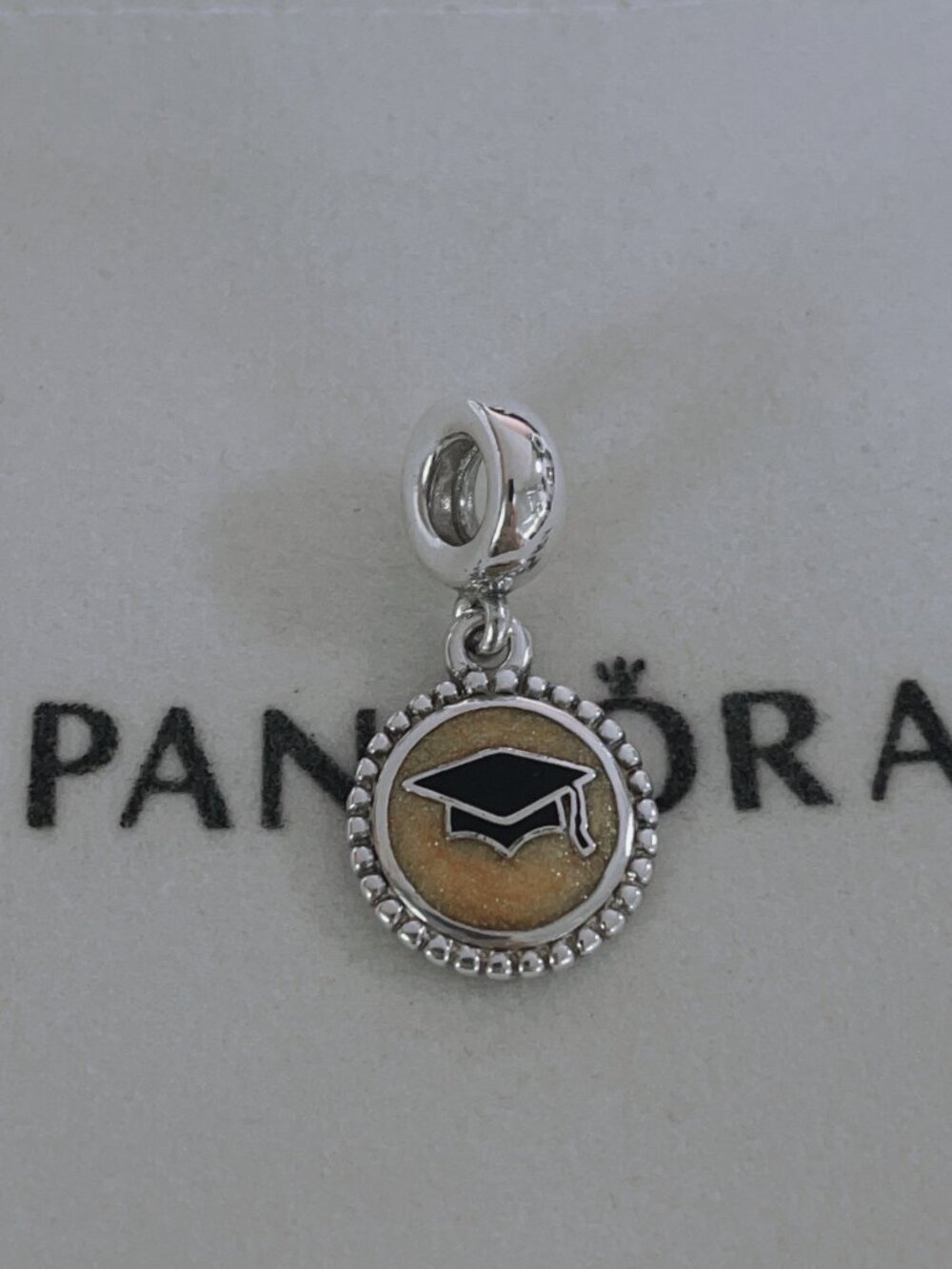 Pandora Graduation Cap Dangle Charm